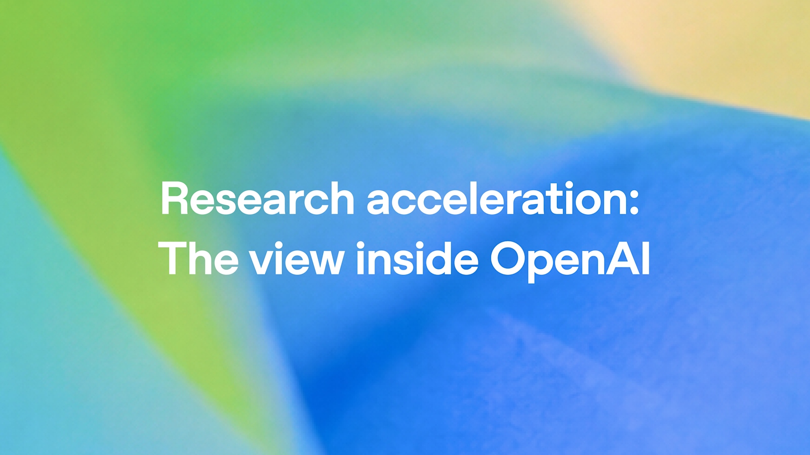 OpenAI shares early data on coding agents in AI research